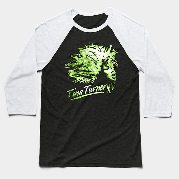 TINA TURNER 1939 - 2023 Baseball T-Shirt by Xela Wilma